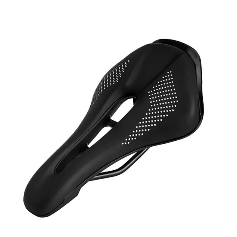 Selle de vélo coordonnante en cuir PU souple pour homme, siège de vélo de route, coussin de vélo de