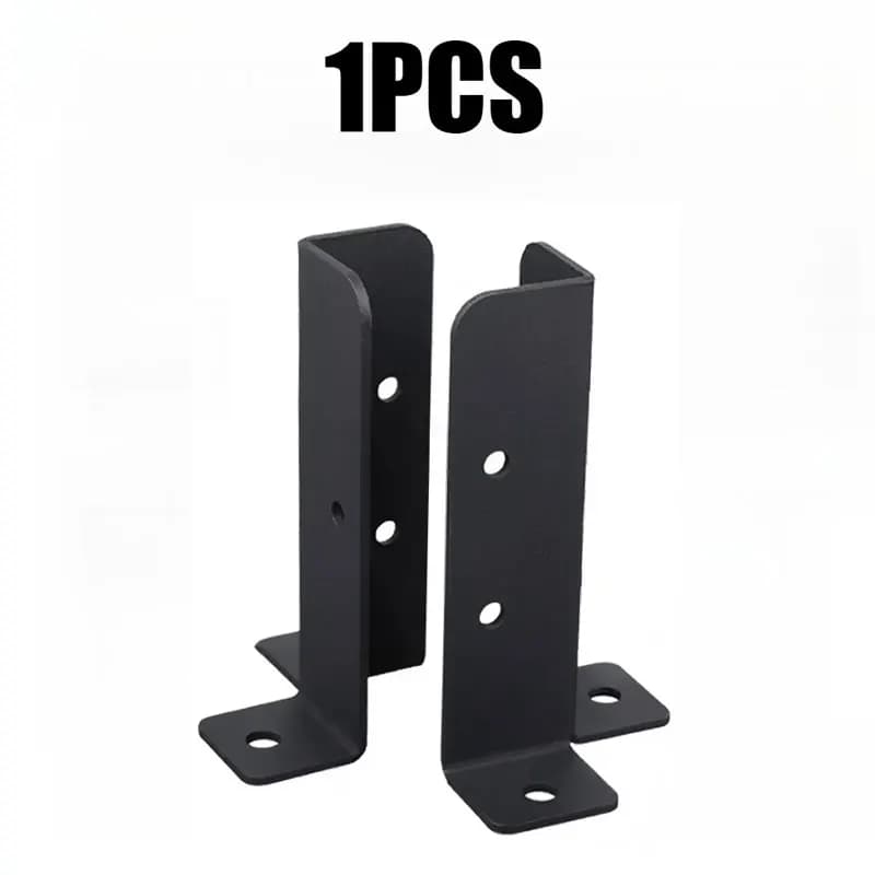 Support de Base de poteau de clôture en bois réglable, Support Portable, Support de Base de poteau r