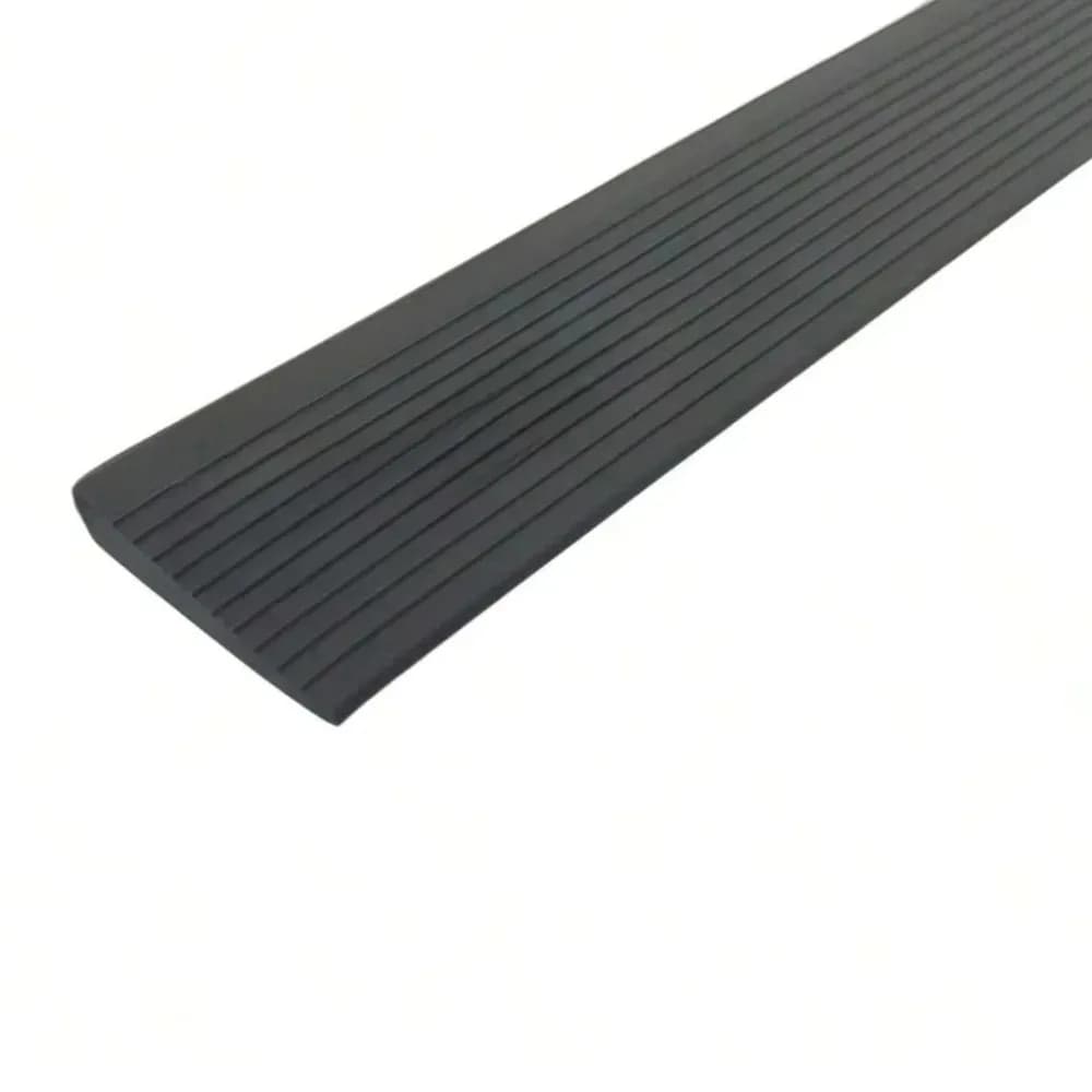 1 pièce 0,9 m x 5 cm Bande de seuil en PVC antidérapante pour porte d'entrée, plaque de passage pour
