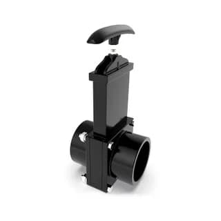 Vanne de porte d'eau de couteau, flux durable, tuyau d'égout de camionnette, plastique, extérieur, a