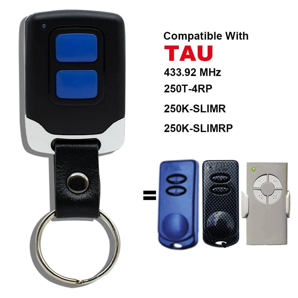 TAU 250K-SLIM RP Télécommande de garage pour TAU 250T-4RP 250K-SLIM 433.92MHz Rolling Code Gate Ouvr