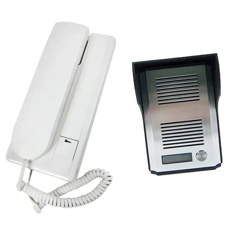 Système de téléphone de porte, système d'entrée d'interphone de sonnette, kits de sonnette d'interph