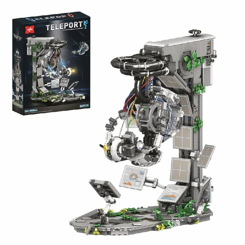 Technicial GLaDOS Portal 2 avec moteur, blocs de construction LED, jeu de construction, kit de modèl