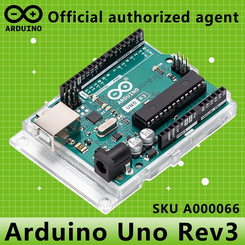 Arduino Uno Rev3 A000066 ATmega328P carte de développement de micro-ordinateur monopuce AVR importée