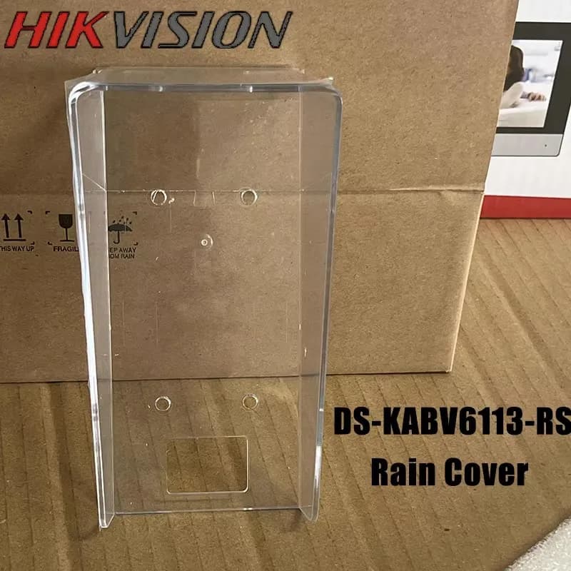 Kit d'interphone vidéo Hikvision DS-KIS603-P(C) avec sonnette POE, station de porte WIFI, moniteur 7