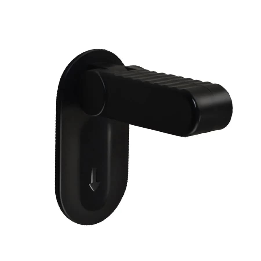 Serrure de tige de porte en plastique, poignée universelle Anti-ouverture, serrure de sécurité pour