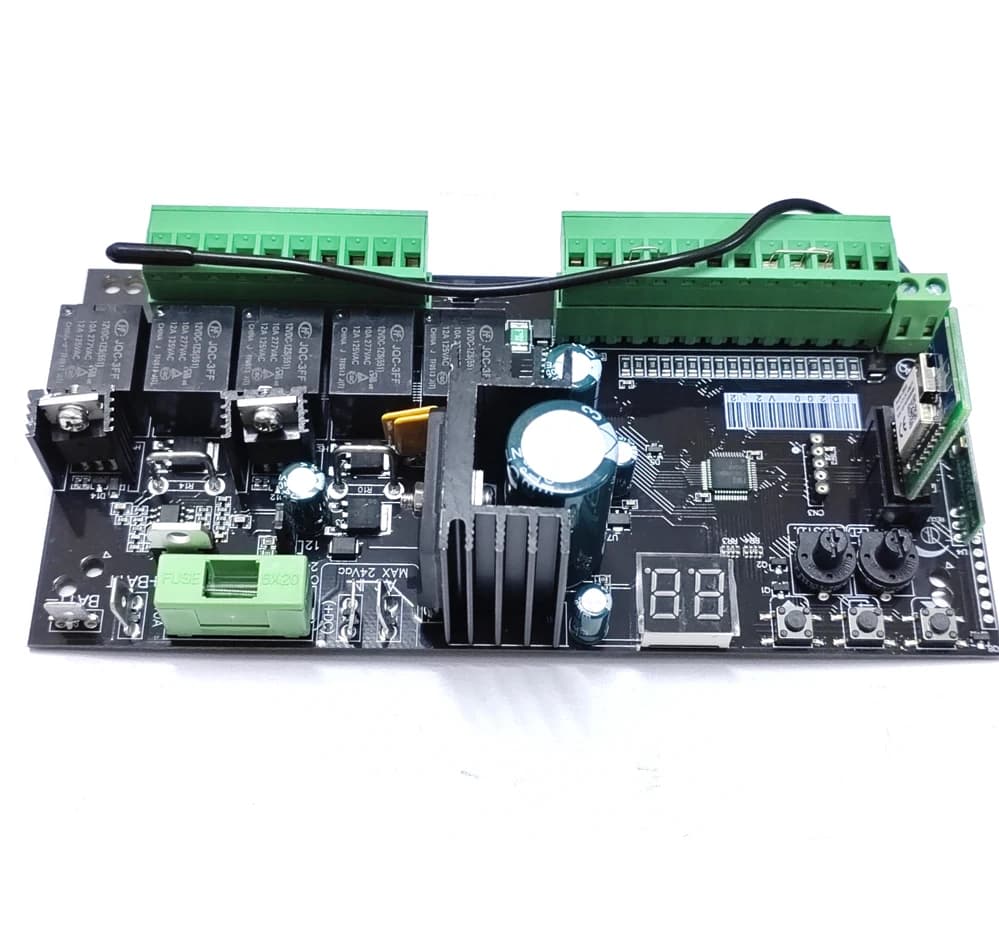 Contrôleur de moteur d'ouverture de portail battant 12V 24VDC compatible avec l'application Tuya Sma