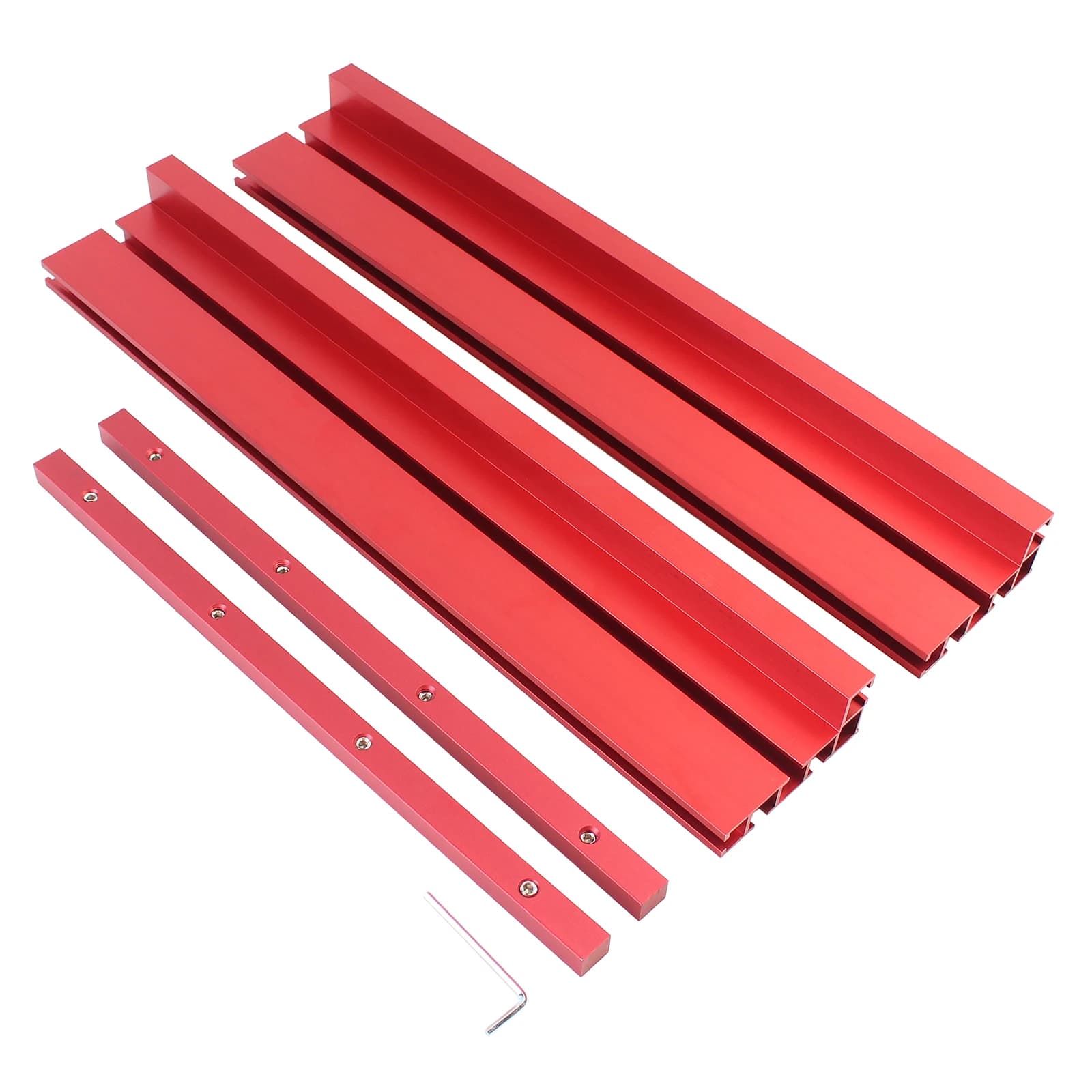1 ensemble de clôture d'épissure de 80cm avec bandes de connexion, clôture de Table de routeur, pist