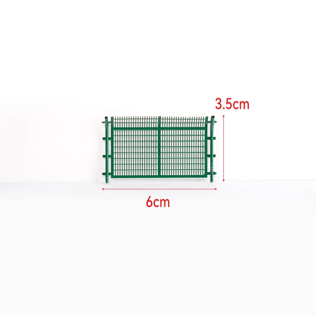 Clôture en treillis métallique de protection, plusieurs tailles, modèle DIY pour maquettes de trains