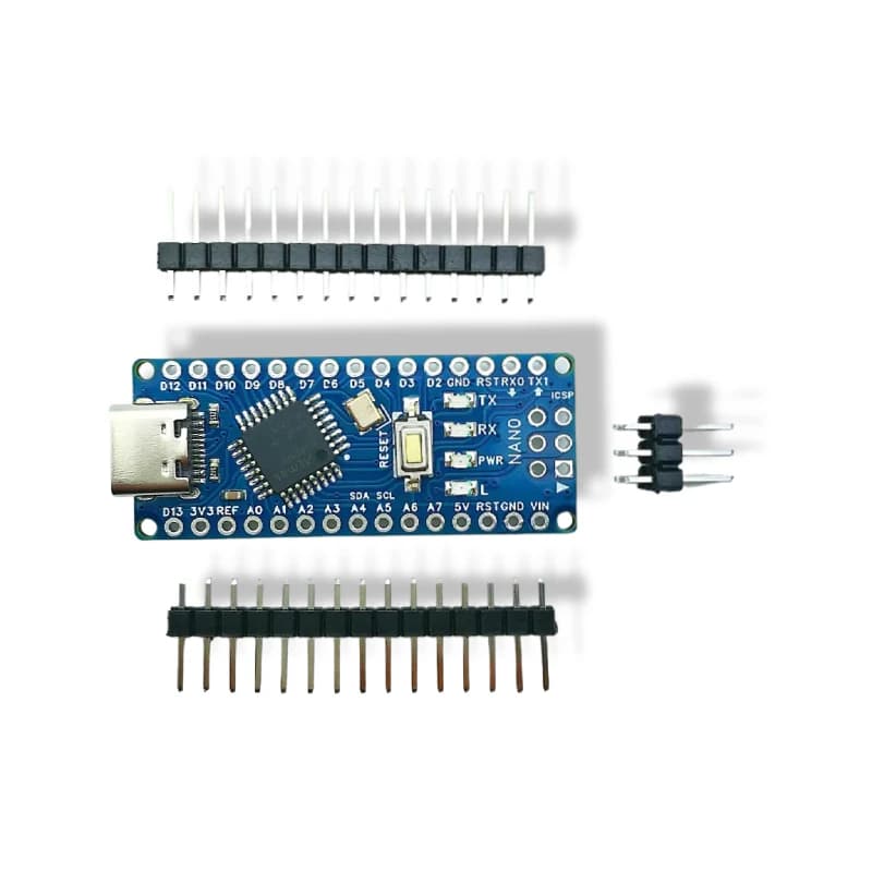 Carte de développement Compatible Arduino Nano 3.0-MCU type-c-ATmega328PB, pilote CH340C, modèle de