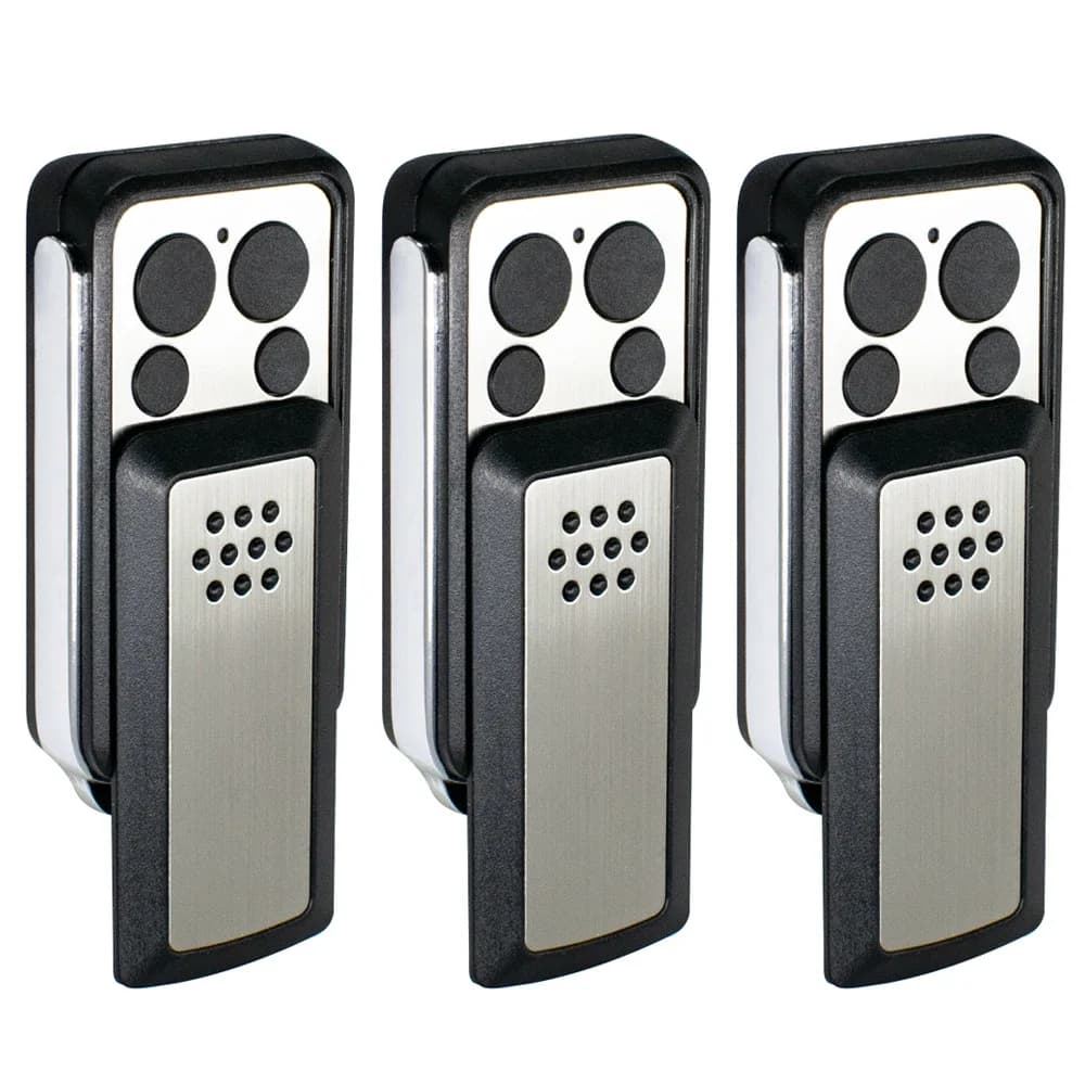 3pc Avidsen 114253 Télécommande de porte de garage 433Mhz Avidsen 114235 104257 104251 654250 Extel
