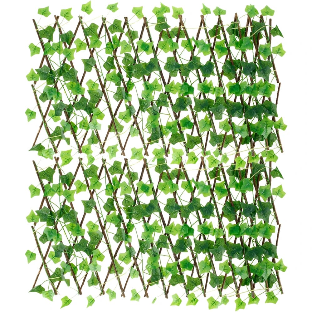 Clôture de confidentialité en lierre artificiel, 6 pièces/ensemble, criblage de jardin, treillis ext