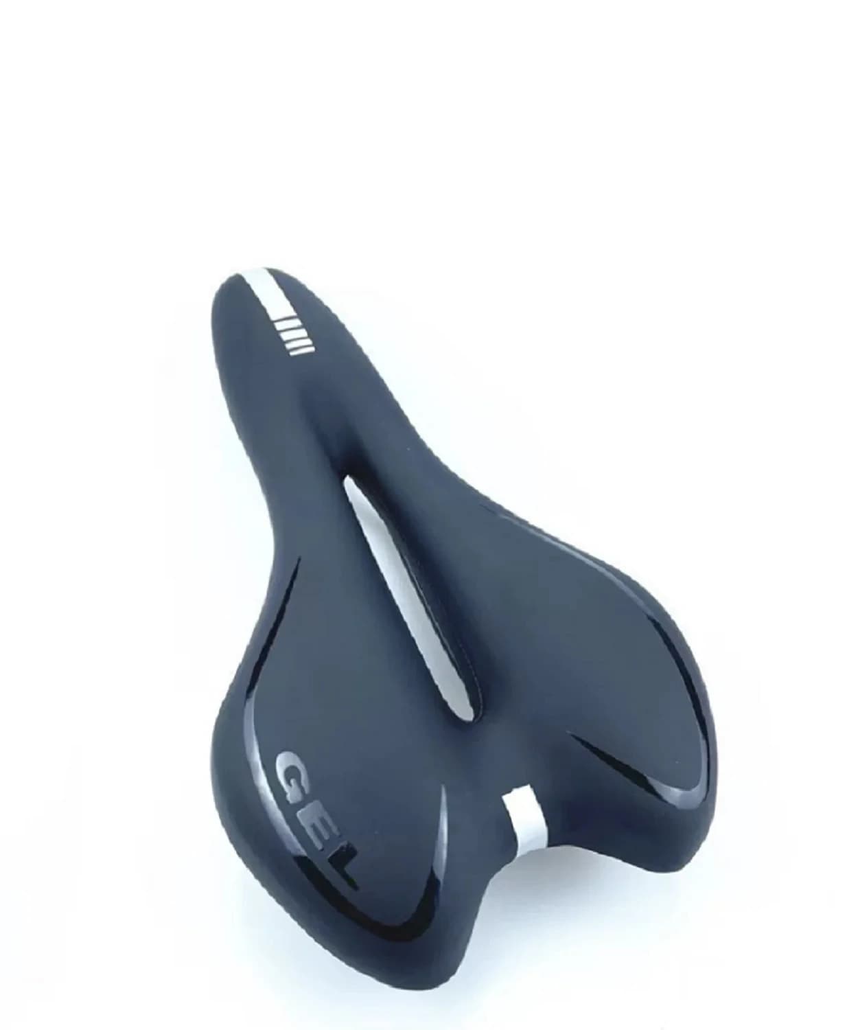 Selle de vélo en cuir PU antichoc et confortable, rembourrée en éponge, pour une expérience de cycli