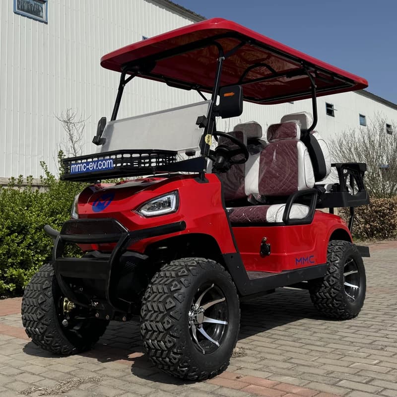 Voitures de golf 4x4 à vendre : Moteur 4000W/7000W, batterie lithium 48V/72V, offrant une autonomie