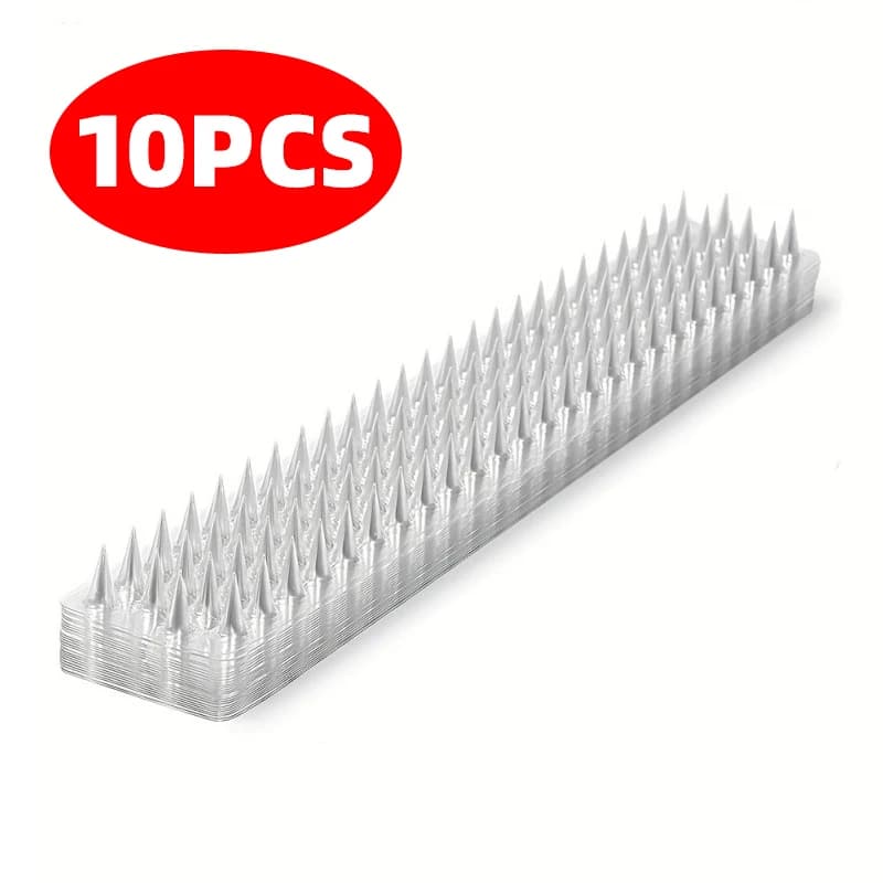 BOLTIFY Piques de clôture murales répulsives pour chats et animaux, antivol, en plastique, pour murs