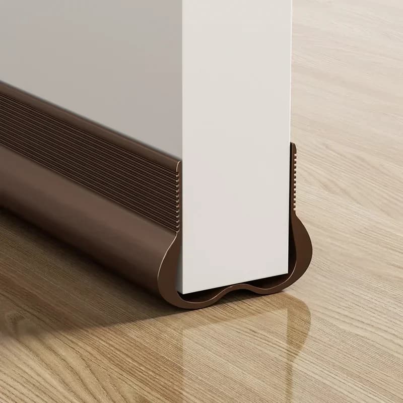 Bande d'étanchéité souple en PVC pour bas de porte, joint anti-courant d'air, bande d'étanchéité ins