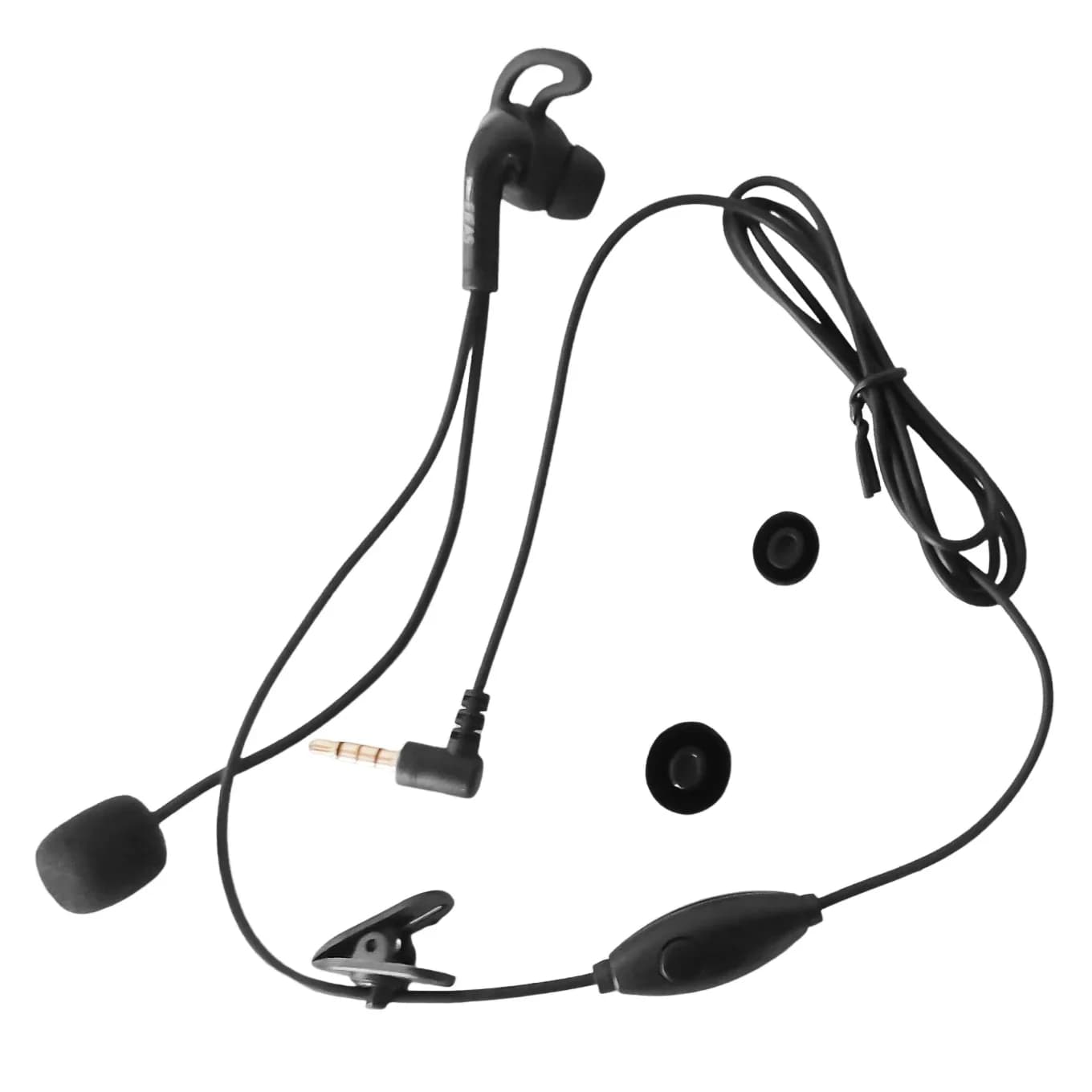EJEAS – casque d'arbitre, Interface 3.5mm, PTT, crochet d'oreille, écouteur monaural, pour FBIM/V6C