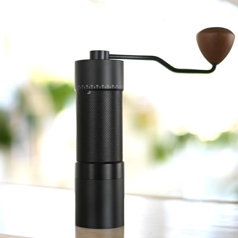 Moulin à café manuel JAFFEE J2S, avec bavure à 7 cœurs de 38mm, 3 roulements, portable, réglable, no