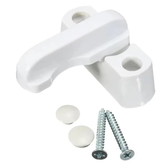 Serrures en T avec clé serrure de fenêtre externe boucle serrures de sécurité en alliage UPVC porte