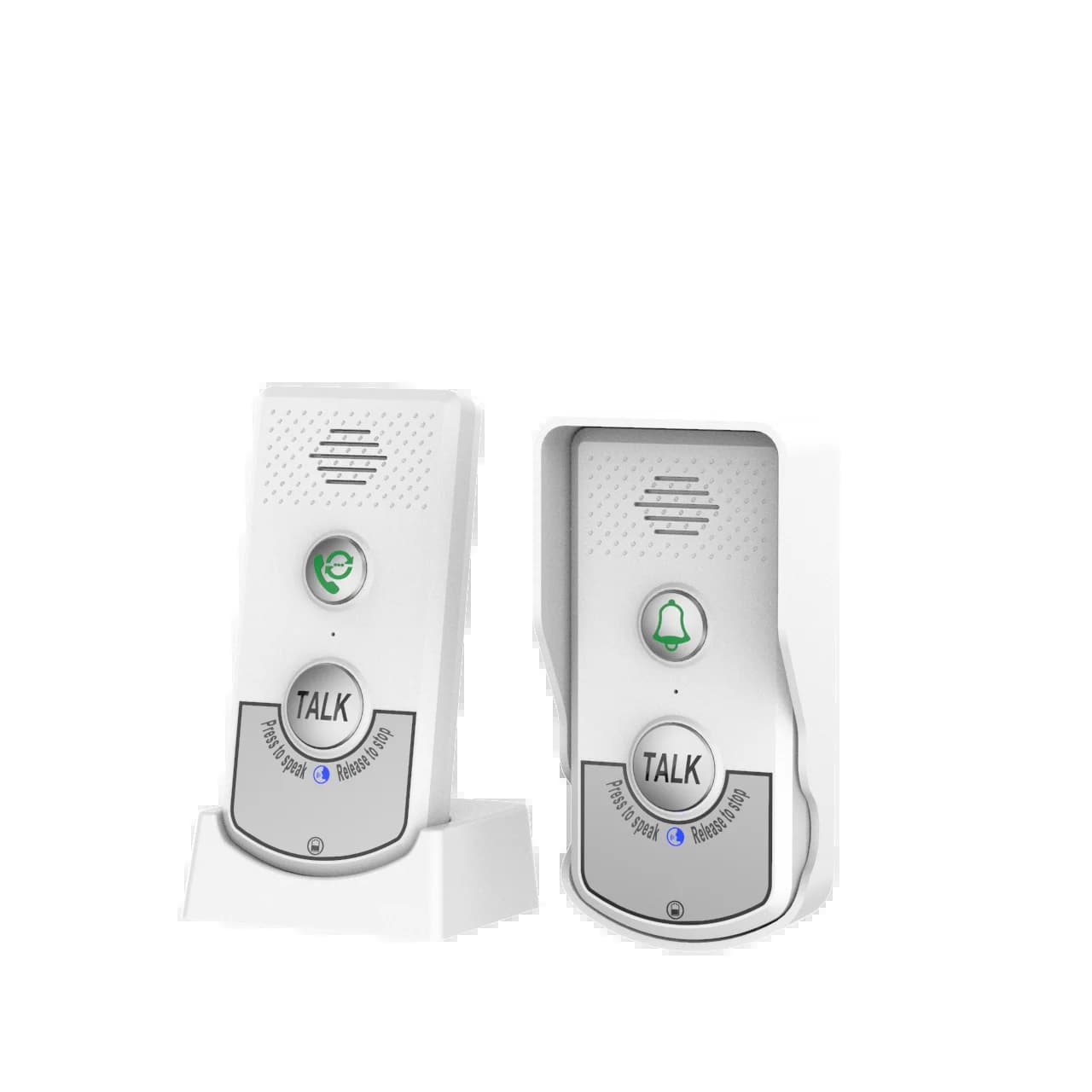 Interphone sans fil 1000m, sonnette audio, téléphone de porte, sonnette de bienvenue