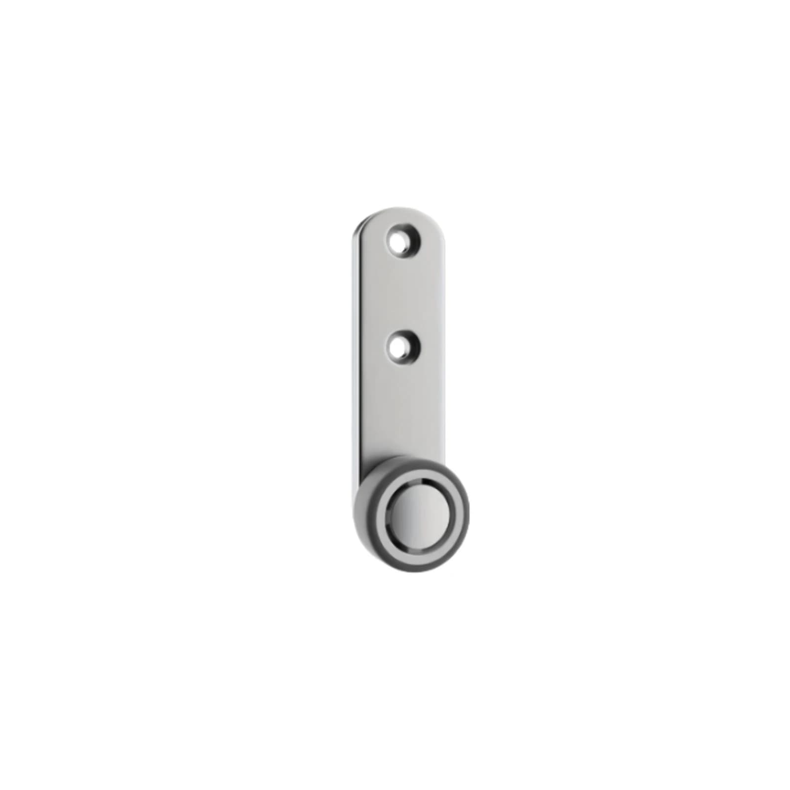 Roue de porte coulissante silencieuse robuste avec 4 rouleaux et 8 vis, roulettes directionnelles en