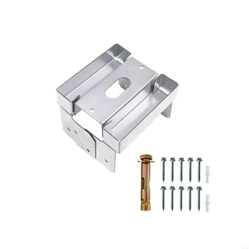 Base poteau pont personnalisable 6x6 en acier galvanisé avec base en béton pour les aménagements clô