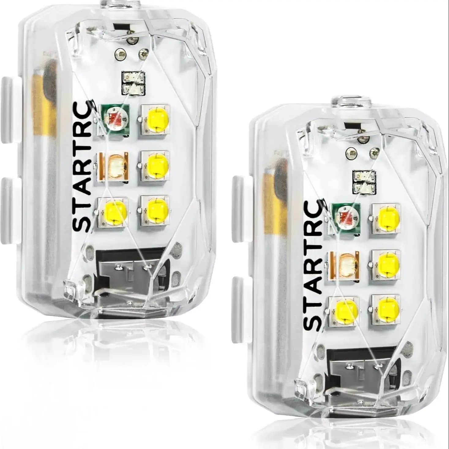 Lumière stroboscopique LED universelle 2 en 1, lampe volante de nuit, Mini Signal d'avertissement cl