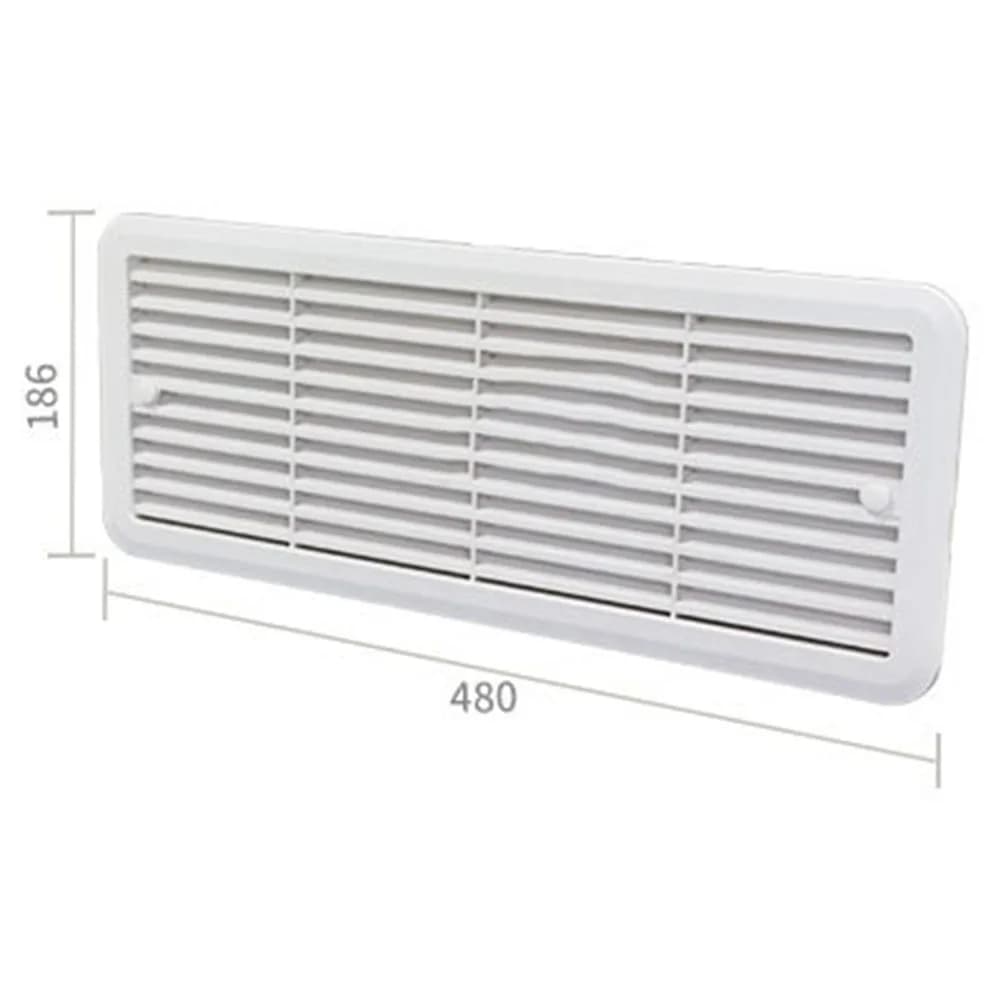 Grille de montage de ventilation pour réfrigérateur, ventilateur d'extraction latéral pour camping-c