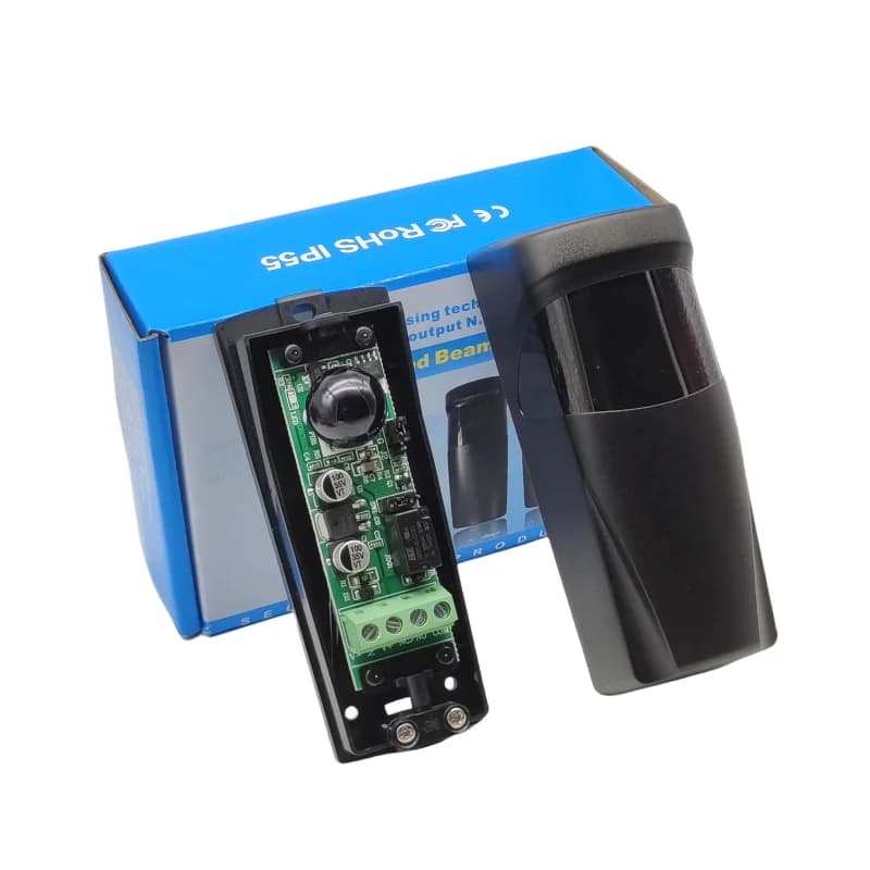 Capteur photocellule infrarouge de sécurité DC12V pour ouvre-porte coulissant