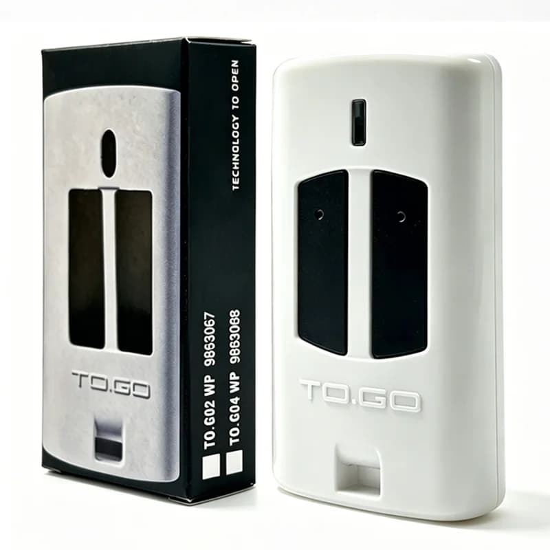 BENINCA TO.GO 2WP 4WP 2 4 WP Télécommande de porte de garage 433,92MHz Télécommande de portail pour