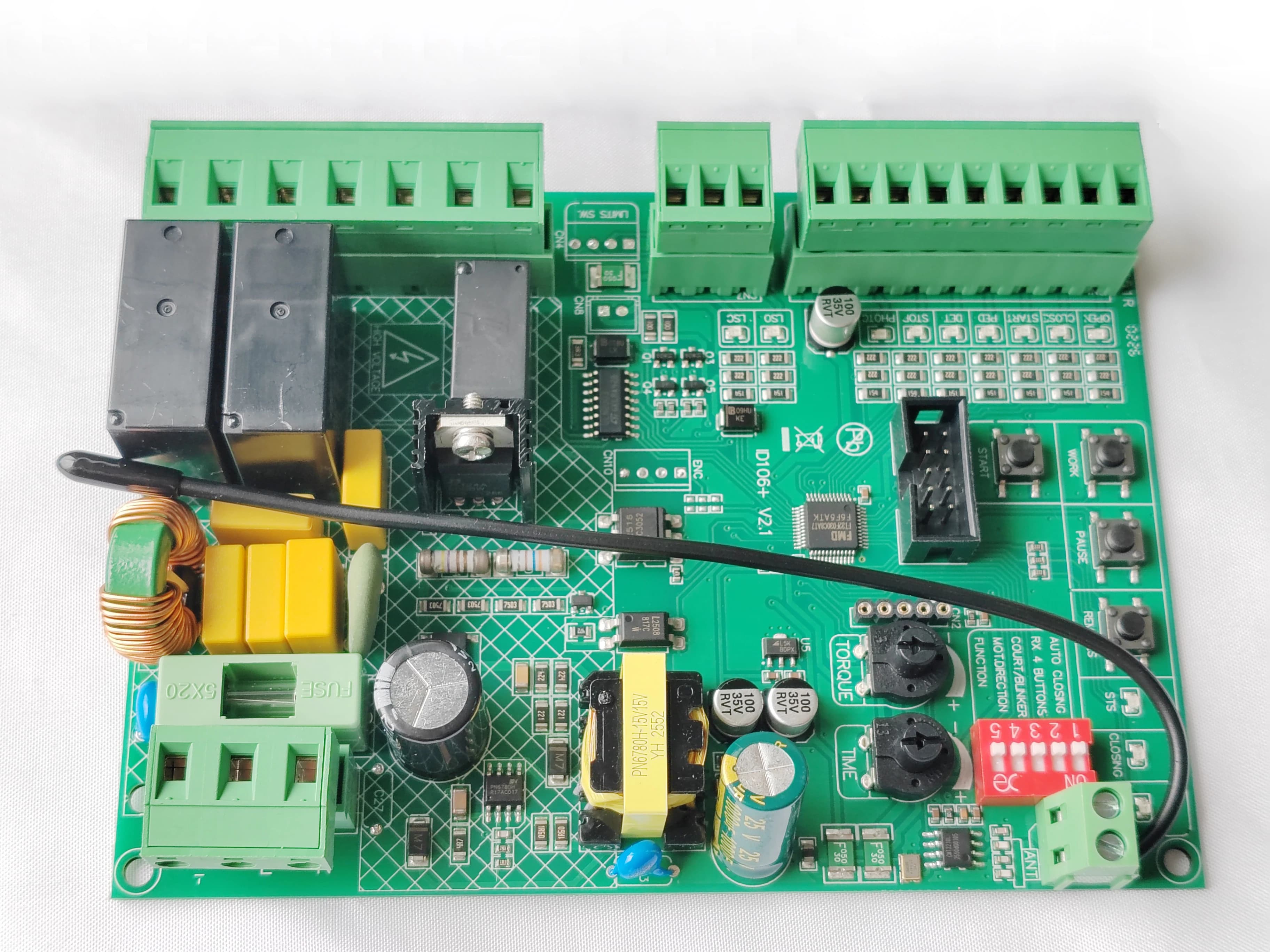 Ouvre-moteur universel pour porte coulissante 220V, carte mère de remplacement, circuit imprimé avec