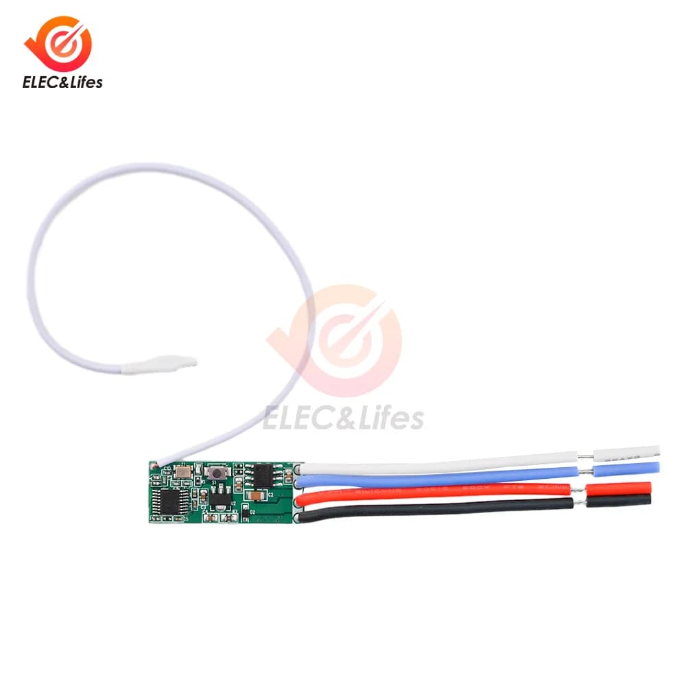 Module de télécommande sans fil à distance avant et arrière, DC 3V-12V, petit Module de commande d'e