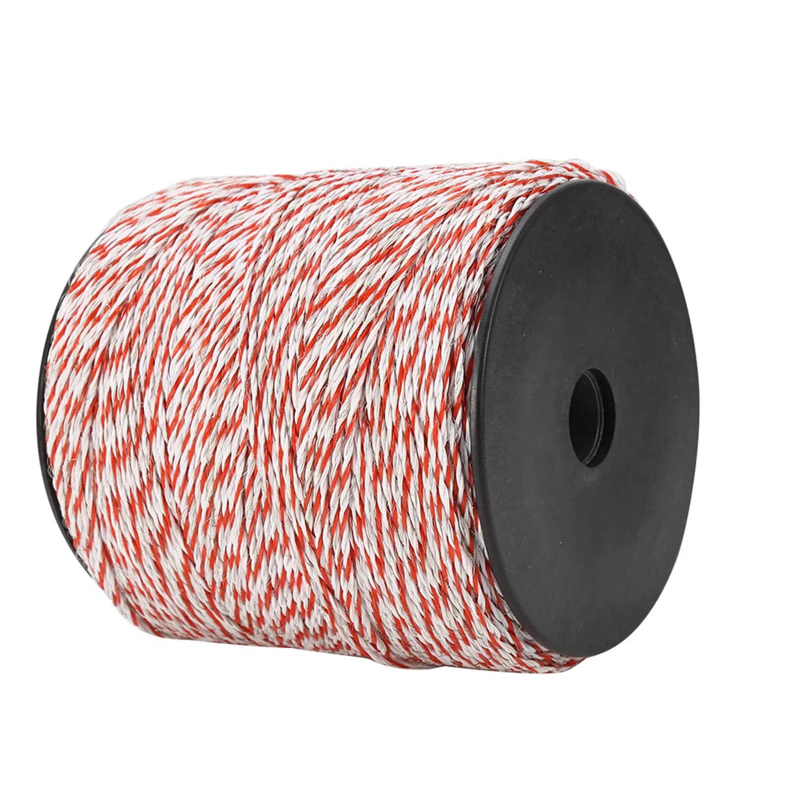 Corde de clôture électrique 500M, fil de clôture électrique blanc et rouge pour bétail, corde conduc