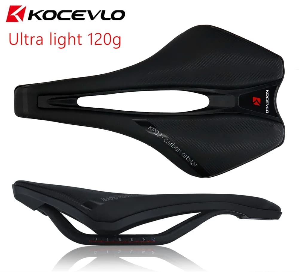 KOCEVLO Dimension 143 selle en carbone ultralégère 120g respirant confortable coussin de siège vélo