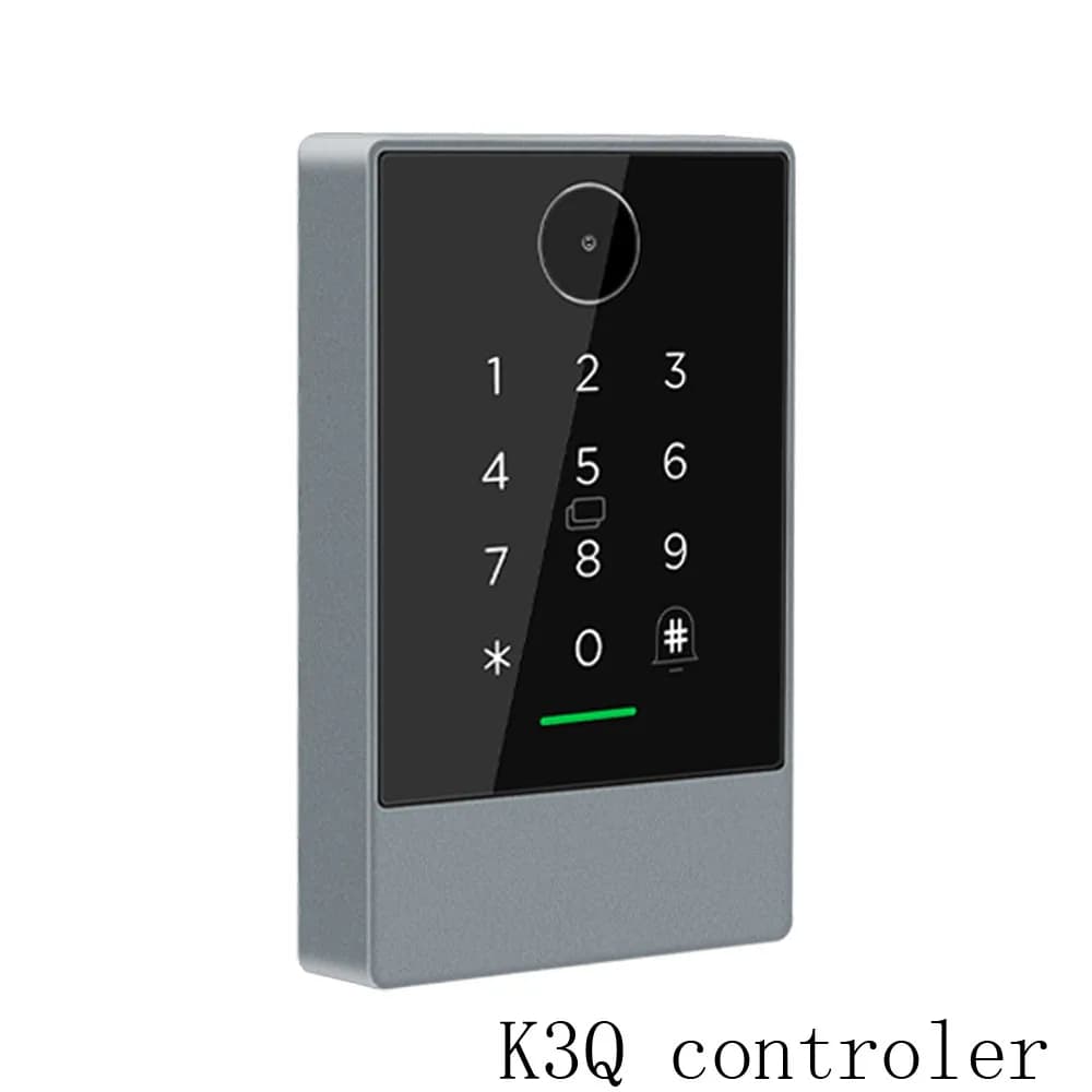 TTLOCK – lecteur de contrôle d'accès QRcode K3Q + G2 Hub, 13.56Mhz, Rfid IP67, clavier étanche, fonc