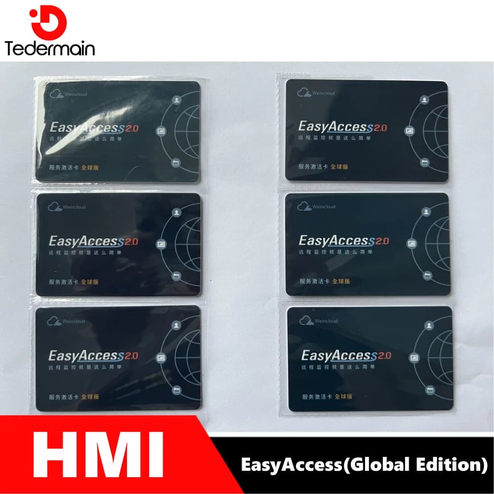 EasyAccess 2.0-Carte d'autorisation télécommande, pour Weintek Weinview HMI iE/cstuff/estuff series
