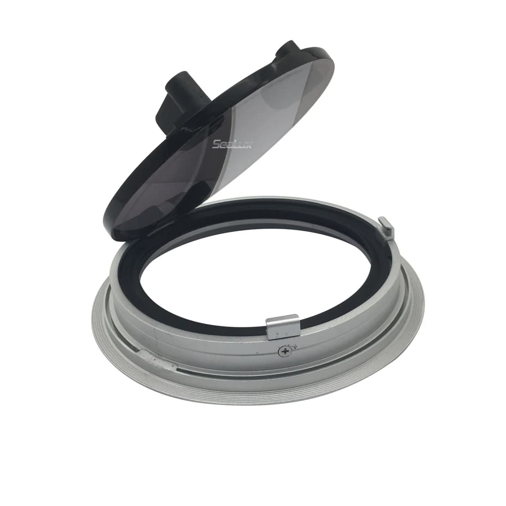 Sealux – cadre en aluminium certifié CE, ouverture de porte ronde, pour bateau, Yacht, matériel mari