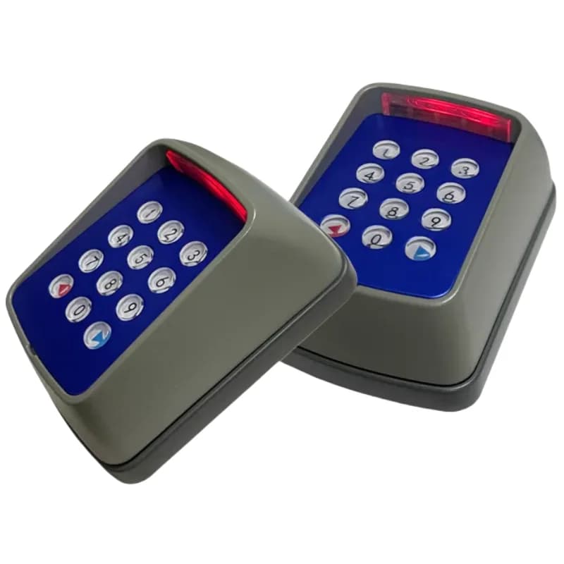 Clavier numérique sans fil étanche 433 MHz à code roulant pour ouvre-porte d'entrée – Sécurisé et durable