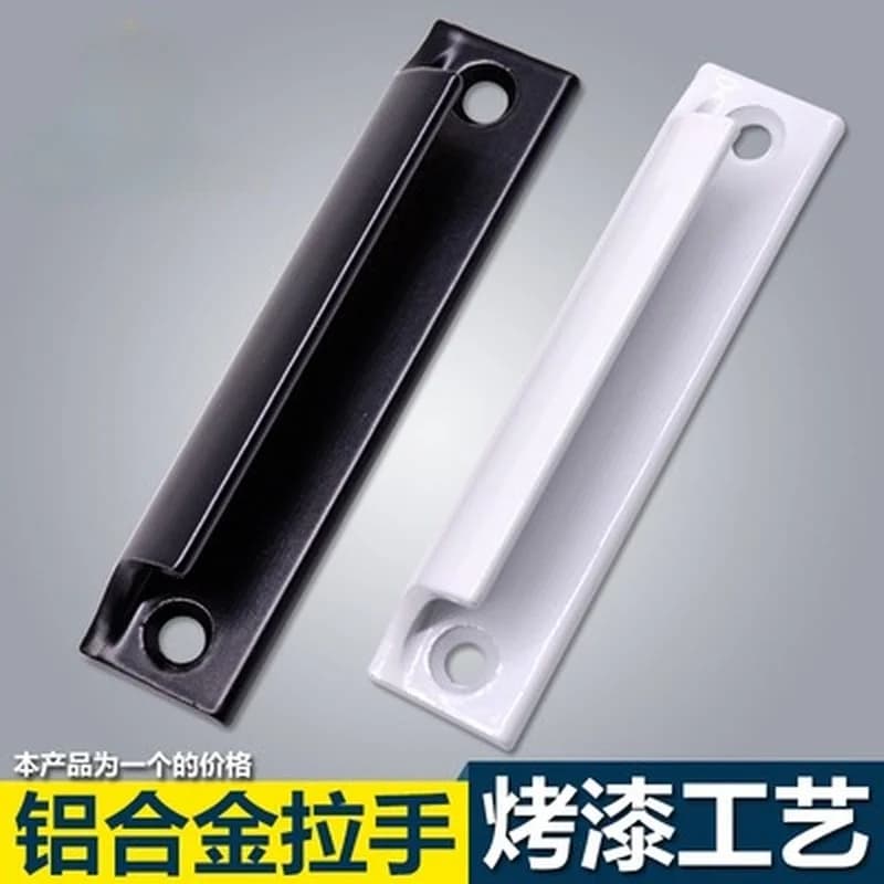 Nouvelle poignée de porte en alliage d'aluminium Push-pull balcon