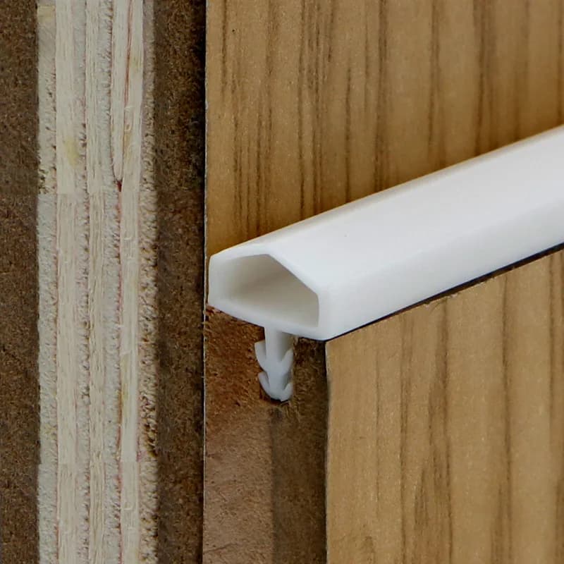 5M PVC sous bloqueur en bois porte Crash seuil barre fenêtres verre ruban d'étanchéité Tube coupe-vent fente pour carte isolation phonique