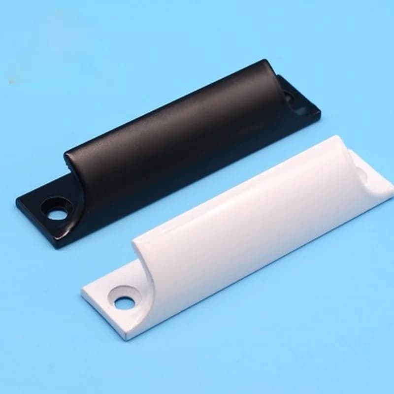 Nouvelle poignée de porte en alliage d'aluminium Push-pull balcon