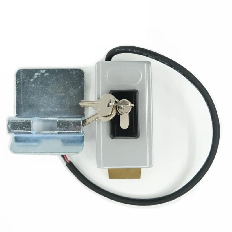 Serrure Électrique pour Porte Pivotante, Système d'Ouverture, 12V ou 24VDC
