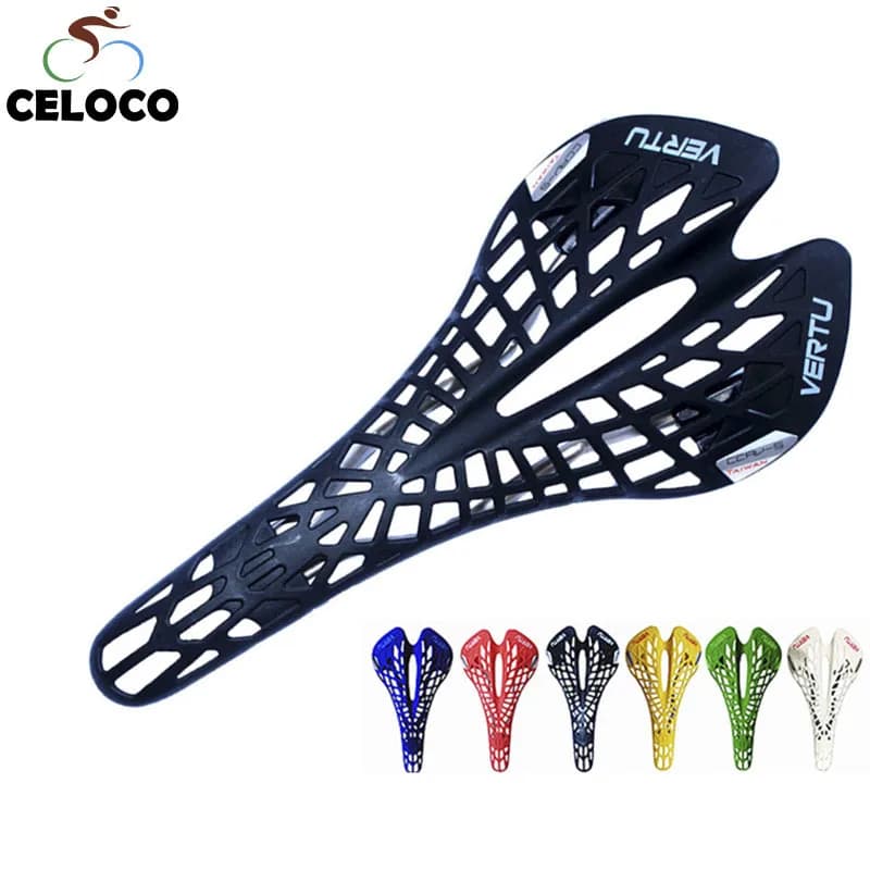 Agents d'usine en plastique Super léger selle de vélo VTT siège de selle de vélo coussin en PVC Sillin Bicicleta 6 couleurs
