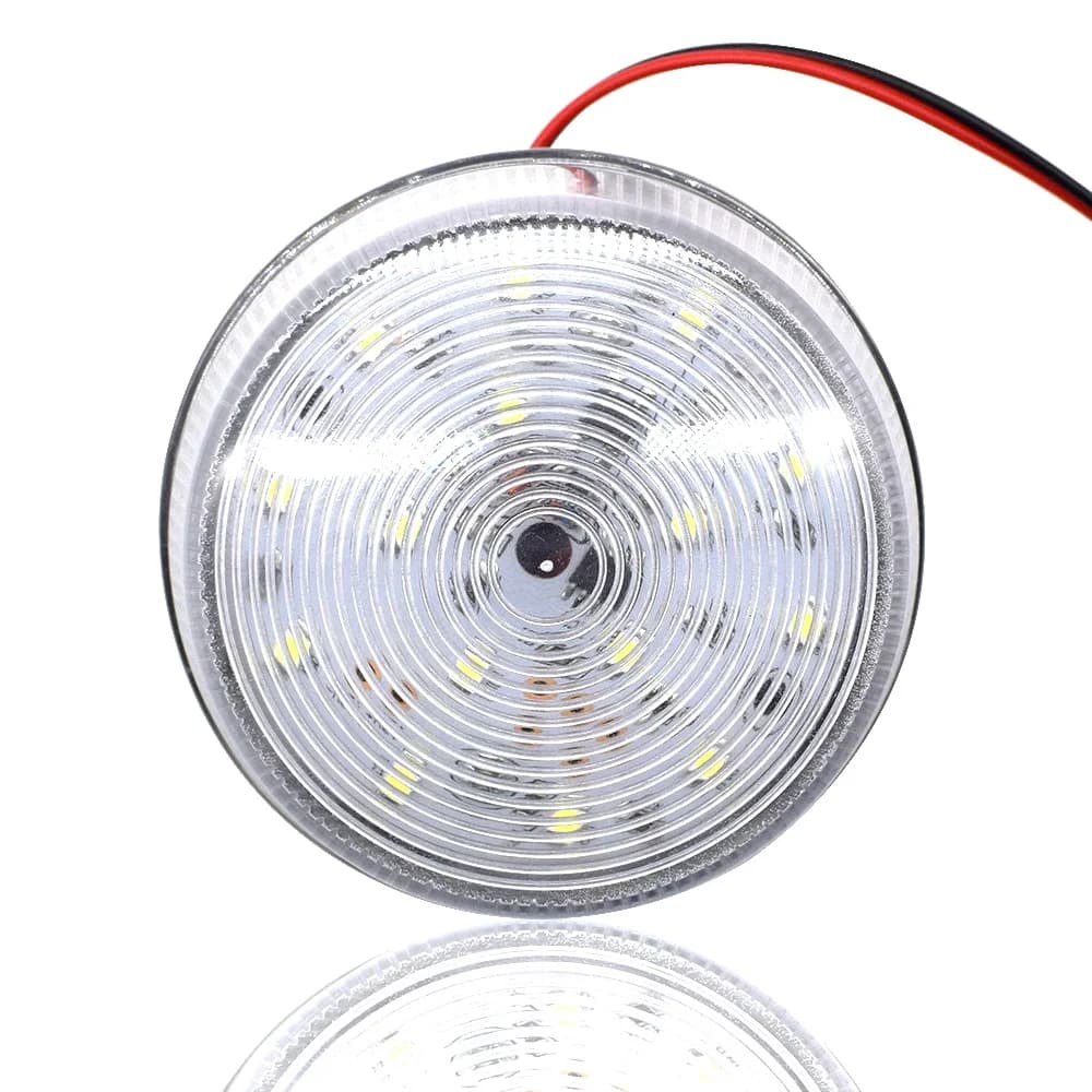 Lampe clignotante LED 12V 24V pour portail