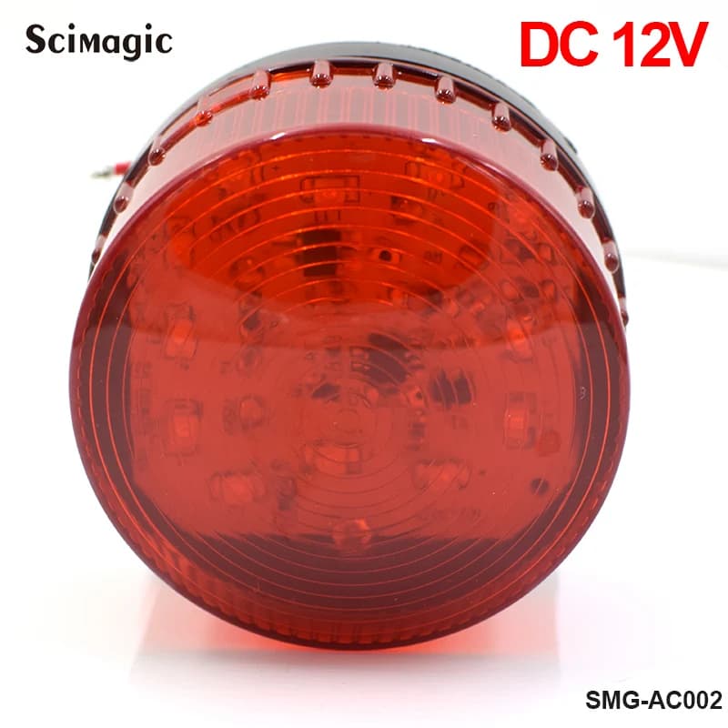 Lampe clignotante LED 12V 24V pour portail