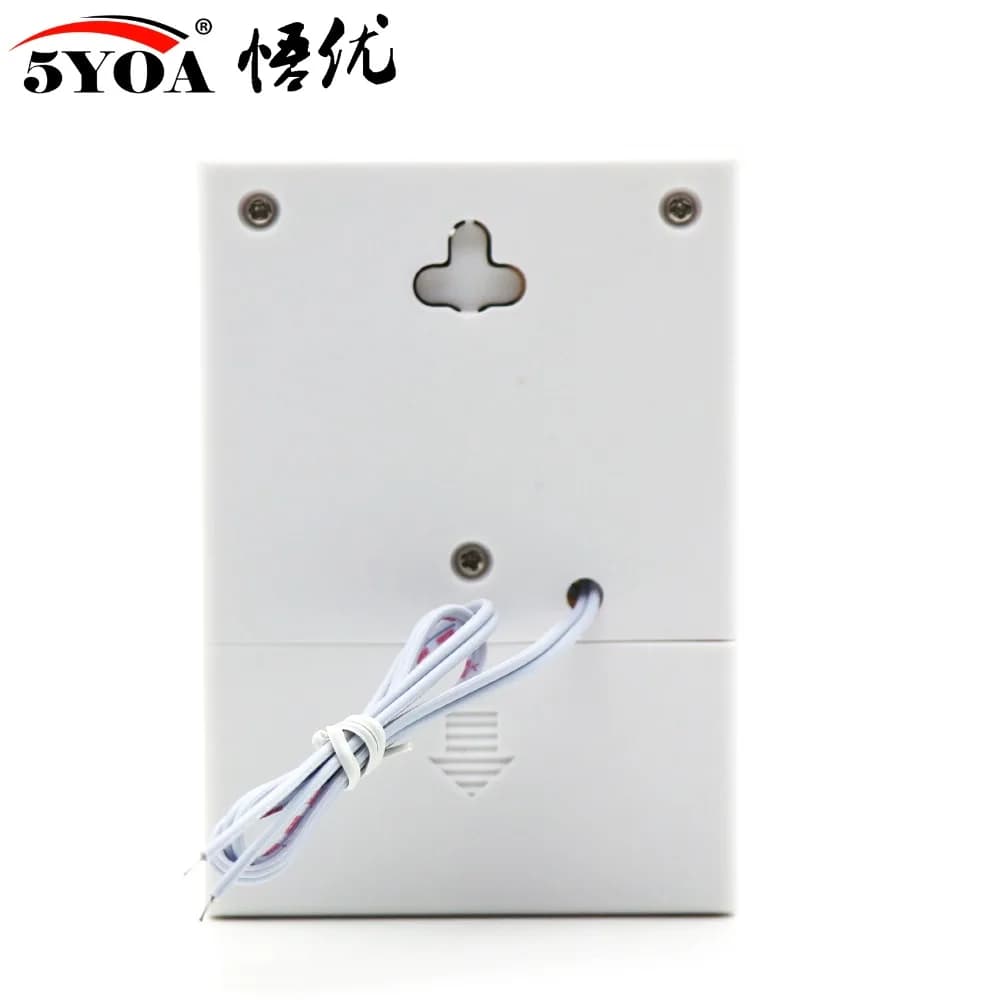 Sonnette de porte 12V filaire et batterie