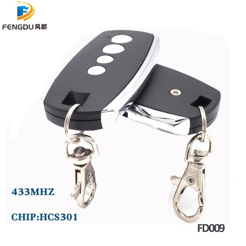 10 pcs/lots télécommande pour porte 433 mhz code roulant