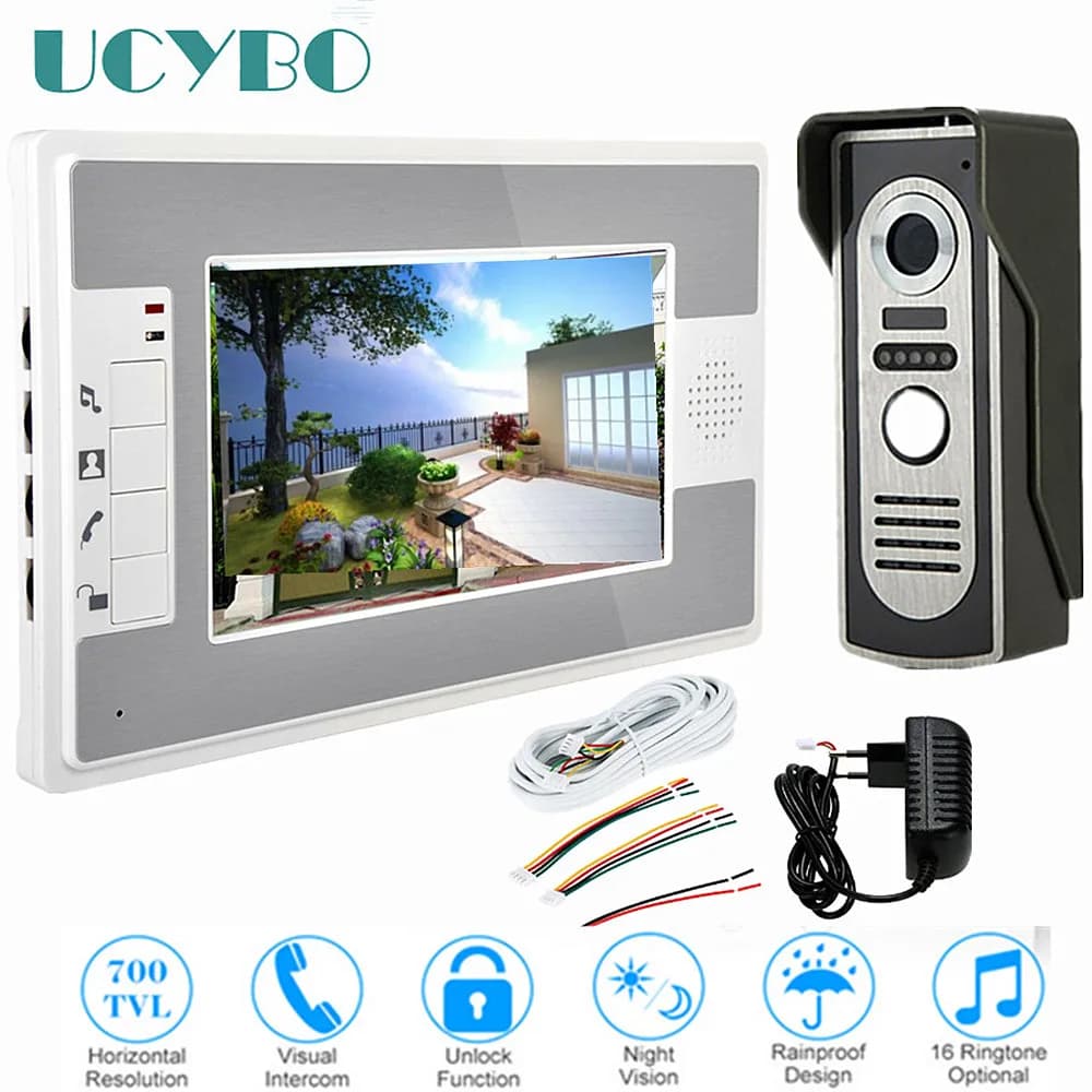 Système d'interphone vidéo pour maison et appartement