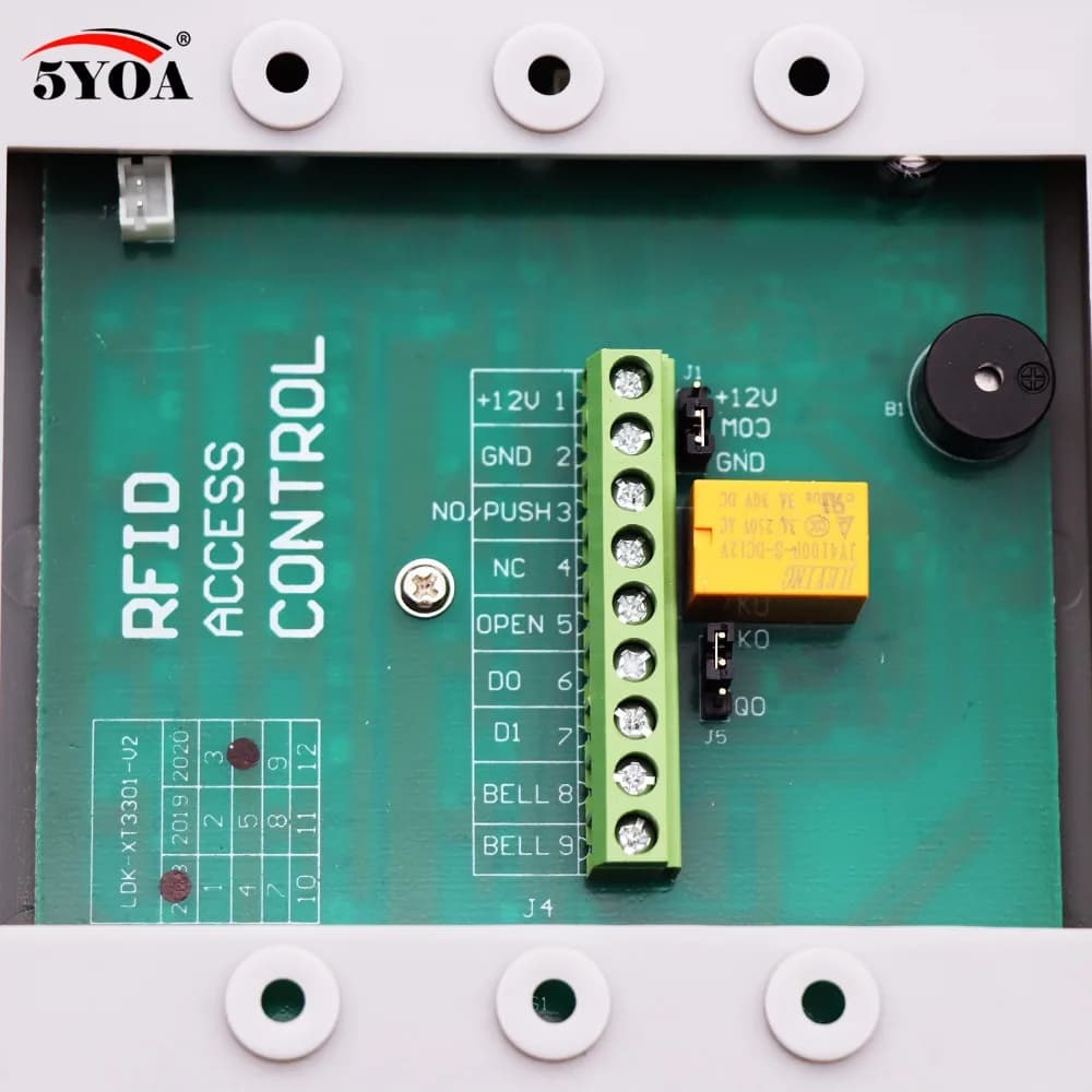 Système de contrôle d'accès RFID de sécurité pour porte d'entrée, qualité 5YOA