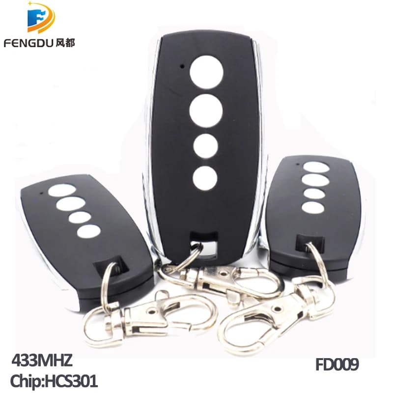 10 pcs/lots télécommande pour porte 433 mhz code roulant
